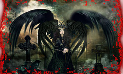 готика стиль gothic ворон темное скачать