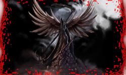 готика стиль gothic ворон темное скачать